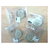 4 coin lot  1964 Silver Kennedy Half Dollars  two dollar face value