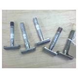 Lot of 5 Vintage Razors  Talk about old school!