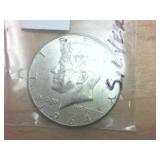 2 coin lot -  1964 Kennedy Silver Half Dollars