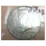 2 coin lot -  1964 Kennedy Silver Half Dollars