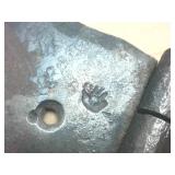 11 by 5 inch Set of Heavy Duty Metal Hand Forged Hinges