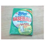 1984 Unopened Topps Major League Baseball pack  never opened