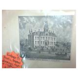 Vintage Litho  Normal School Building in St. Cloud, MN