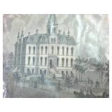 Vintage Litho  Normal School Building in St. Cloud, MN