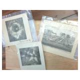 Vintage Litho and 2 Art Pieces