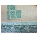 Large Stamp Collection (includes 12 non-expired stamps) from around the world!