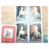 Large Stamp Collection (includes 12 non-expired stamps) from around the world!