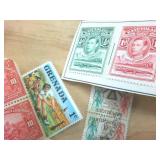 Large Stamp Collection (includes 12 non-expired stamps) from around the world!