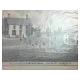 2 Farm Life Lithos from late 1800