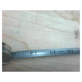 Vintage Hanson Hardware and Lumber Tape Measure called Little Pal  3 ft long Zimmerman, MN  all metal, miniature