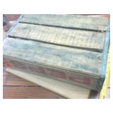 Authentic Vintage Pepsi Wooden Crate from St. Paul MN  18 inch diameter