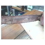 Chainsaw Painted to Look Like its Wooden