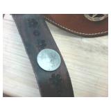 Lot of 5 handcrafted Leather bracelets