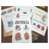 Lot of interesting Mineral and Crystal Pamphlets