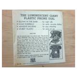 The Luminescent Plastic Phone Dial  Vintage