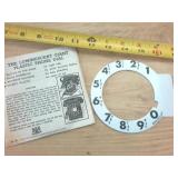 The Luminescent Plastic Phone Dial  Vintage