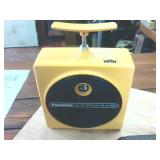 Vintage Panasonic 8 track Player and perfume bottle corking tool