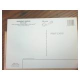 Journal book and post cards lot