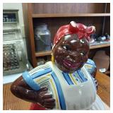 Brayton Laguna Vintage Original Ceramic Cookie Jar  Mammy  13 inches tall