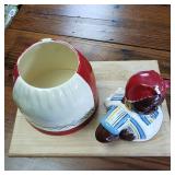 Brayton Laguna Vintage Original Ceramic Cookie Jar  Mammy  13 inches tall