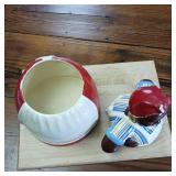 Brayton Laguna Vintage Original Ceramic Cookie Jar  Mammy  13 inches tall