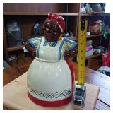 Brayton Laguna Vintage Original Ceramic Cookie Jar  Mammy  13 inches tall