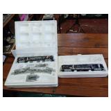Johnny Cash Bachman Hawthorne Village Train care set  brand new unopened track  cars are 12 inches long  have certificate of authenticity with unopened box