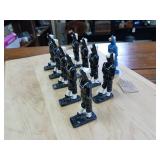 Vintage circa 1940s Sailor Cast Figures (set of 10)  made of heavy lead