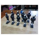 Vintage circa 1940s Sailor Cast Figures (set of 10)  made of heavy lead