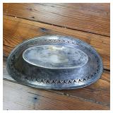226.9 grams Sterling Silver Vintage tray