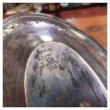 226.9 grams Sterling Silver Vintage tray