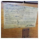 Manufactured 12/12/12  Antique NCR National Cash Register 1064 G