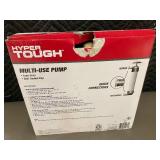 Hyper Tough Multi-Use Pump with Hose & Quick Connectors - Leak-Free, 360-Degree Swivel Cap