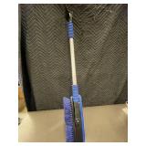 Auto Drive 58-Inch Extendable Snow Brush with Ice Scraper