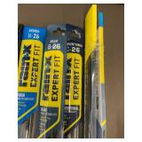 Beam Expert Fit Wiper Blades - Assorted Sizes (B-20, B-26, B-28-2, B-19-2, C-24, C-16, H-26, R-10-2, R-10-1)