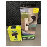 Nite Ize Steelie Windshield Kit Plus STWSKP2-01-R8 - Onn Wireless FM Transmitter Car Charger