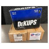 DeKUPS by DeVilbiss Reusable Sleeve & Lid Kit (2) - SX1068 Roller Handle - CQ24-1496 A/C Hose 10 Pack
