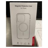 Bonzata Magnetic Protective Case for iPhone 15 Pro Pink - 8-Pack