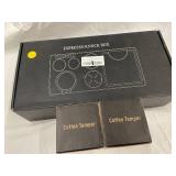 AMAP Espresso Knock Box - 2 Coffee Tampers - For Perfect Coffee (Lot of 3)