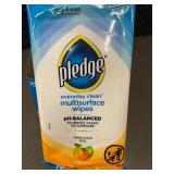 Pledge Everyday Clean Multisurface Wipes - Fresh Citrus Display Box