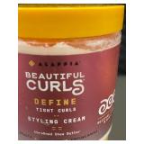 Alaffia Beautiful Curls Define Tight Curls Styling Cream 8 oz - Lot of 3