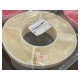 Set of 4 Silicone Snack Bowls for 30 oz Cups, Pink and White