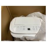 Toshiba 8,000 BTU Portable Air Conditioner Cools 350 Sq. Ft. with Dehumidifier and Remote Control in White