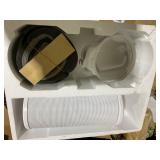 Toshiba 8,000 BTU Portable Air Conditioner Cools 350 Sq. Ft. with Dehumidifier and Remote Control in White