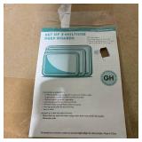 Good Housekeeping S/3 Multi-Use Stackable Prep Boards, Colors May Vary