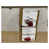 LOT OF 2 Wolfgang Puck Stainless Steel Petite Kettle