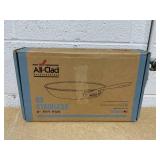 All-Clad D3 3-Ply Stainless Steel Fry Pan 8 Inch Induction Oven Broiler Safe 600F Pots and Pans, Cookware Silver