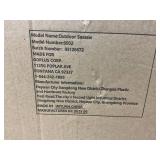 Costway Fortified Outdoor Kids Seesaw Swivel Barred Teeter for 3 to 8 Years Old, Blue