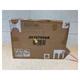 Dark Grey Oak 2-Drawer Nightstand Bedside Table Compact Sofa End Table