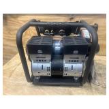 NorthStar Portable Quiet Electric Air Compressor, 1 HP, 2-Gallon, 2.4 CFM @ 90 PSI